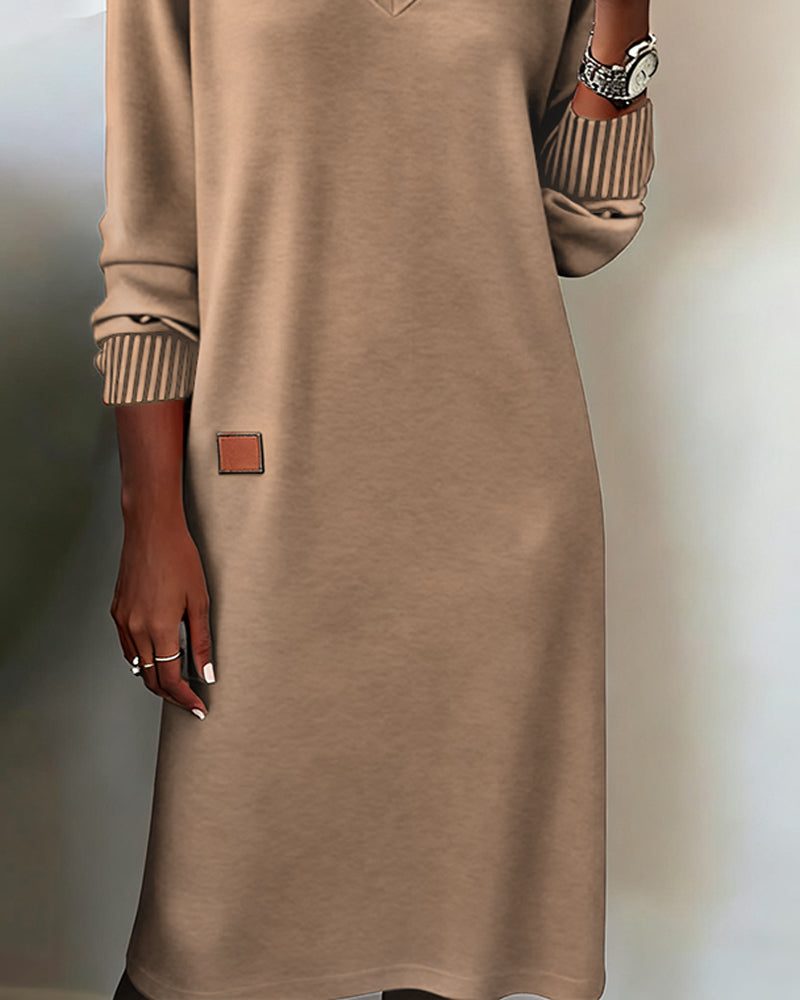 Classic flowy relaxed dress for women | Jana -9