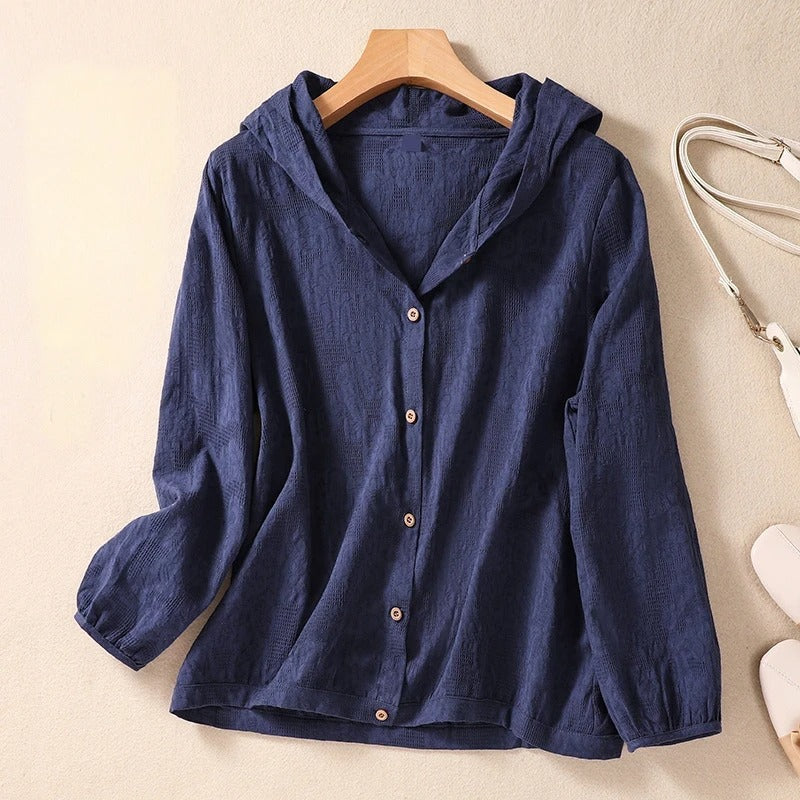 Classic soft relaxed hoodie for women | Miri -6