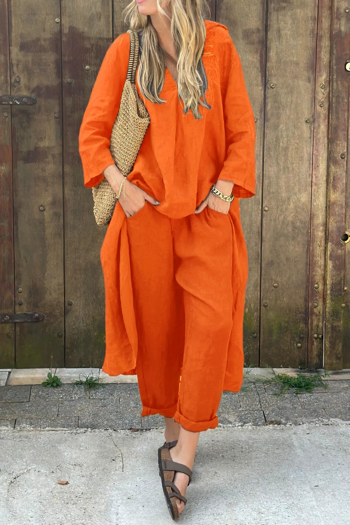 Refined soft versatile top for women | Olivia -7