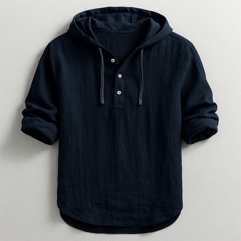 Classic soft relaxed hoodie for men | Hudson -7