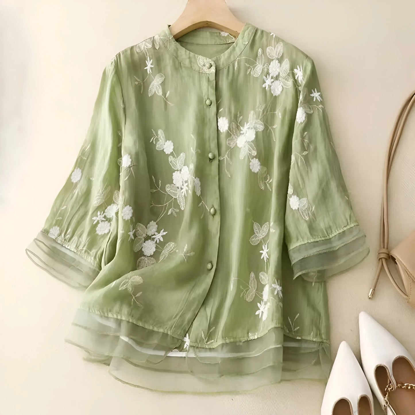 Everyday versatile relaxed top for women | Emily -11