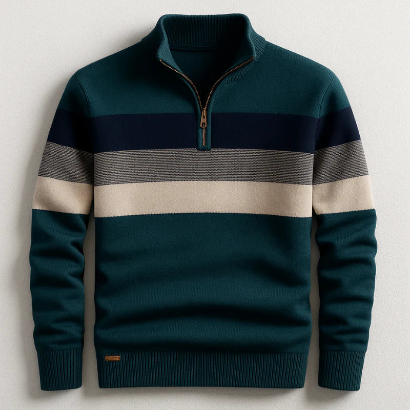 Classic soft ribbed jumper for men | Lorven -6