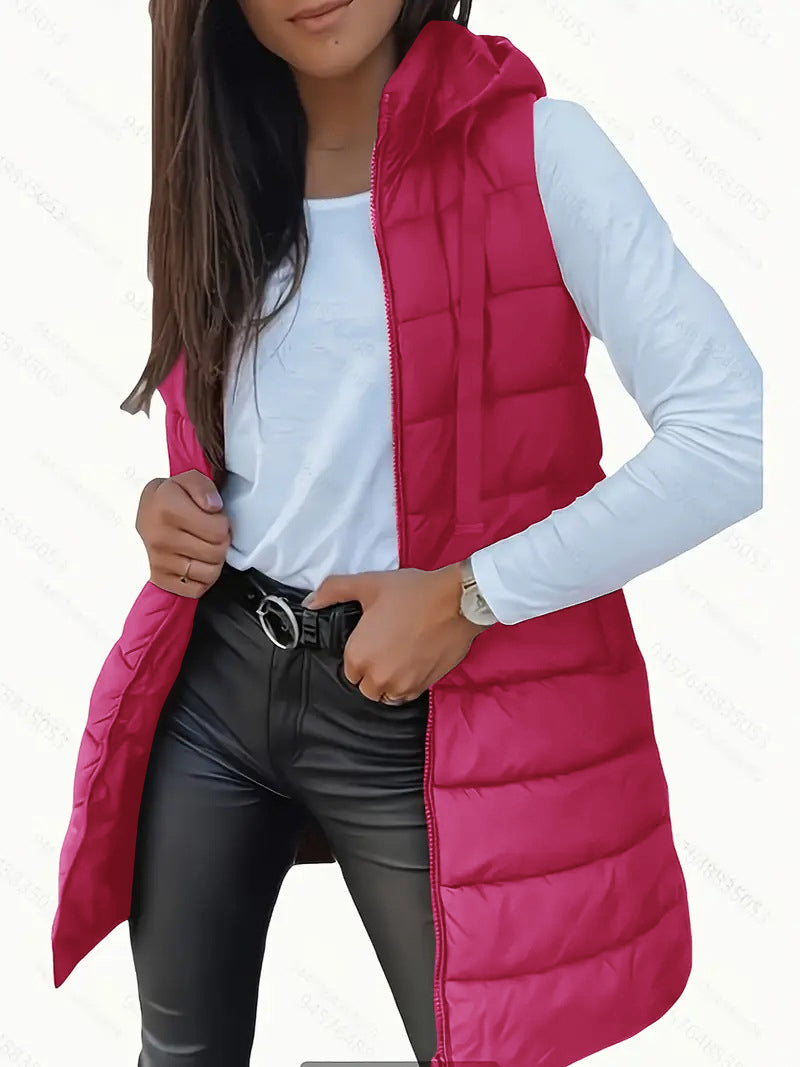Warm lightweight quilted puffer jacket for women | RAIN -9