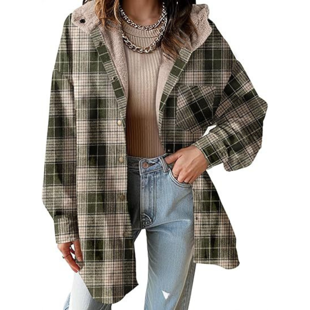 Refined versatile relaxed jacket for women | Tallulah -10