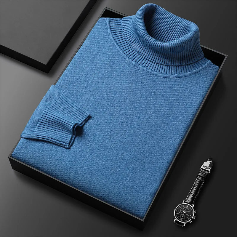 Classic soft ribbed jumper for men | Corvielle -9