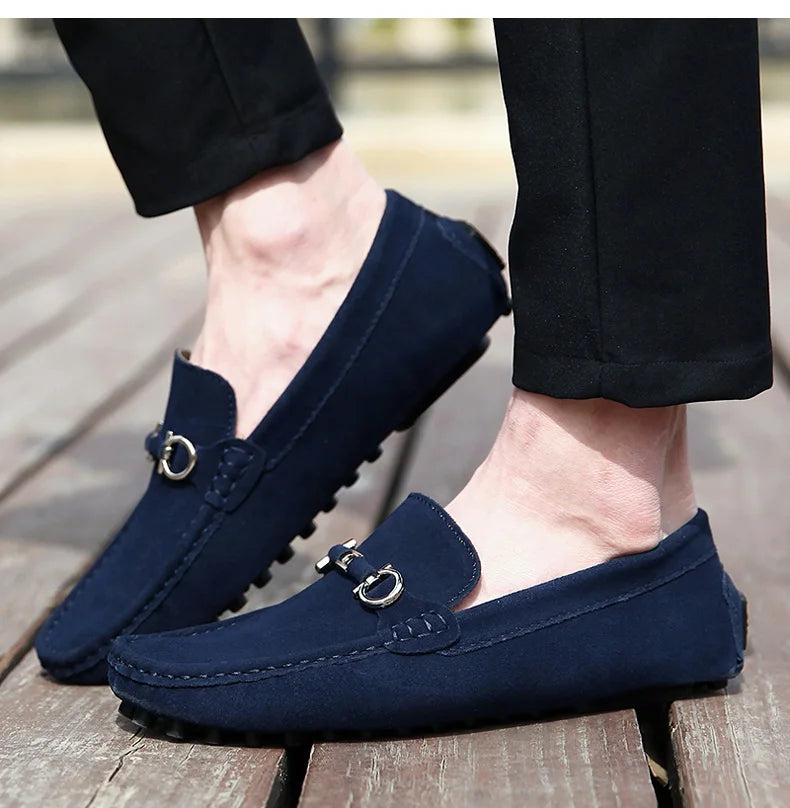 Classic smart slip-on loafers for men | Monaco -9