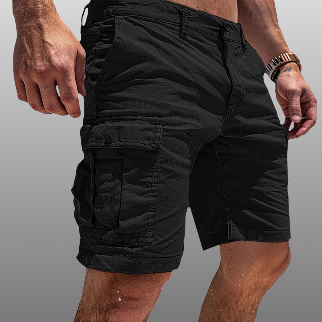 Classic utility everyday cargo trousers for men | Carson -4