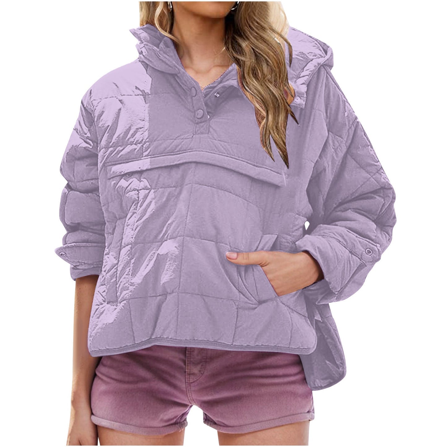 Refined versatile relaxed jacket for women | FARRELL -9