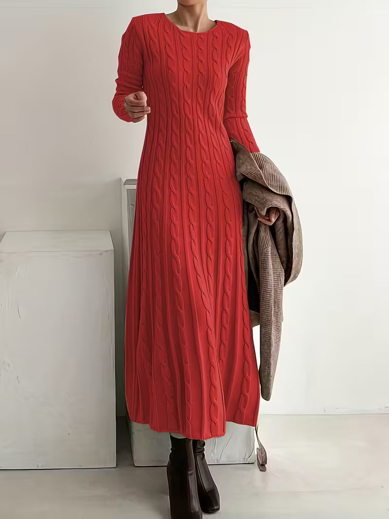 Elegant everyday relaxed maxi dress for women | Vanessa -4