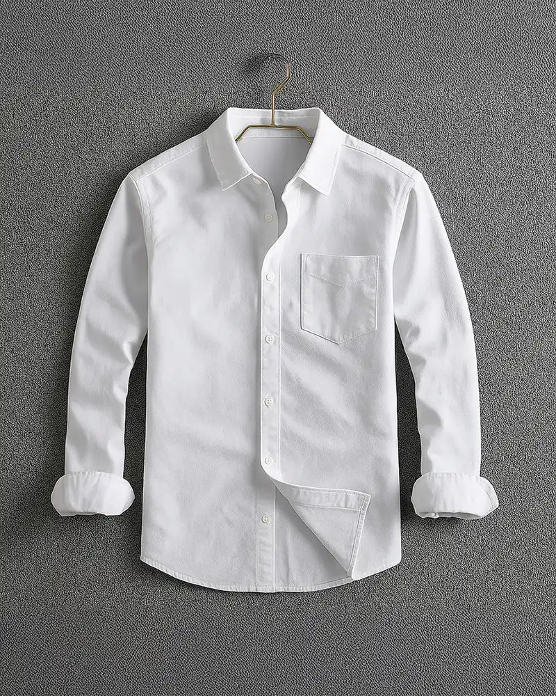 Classic smart relaxed shirt for men | Cavier -5