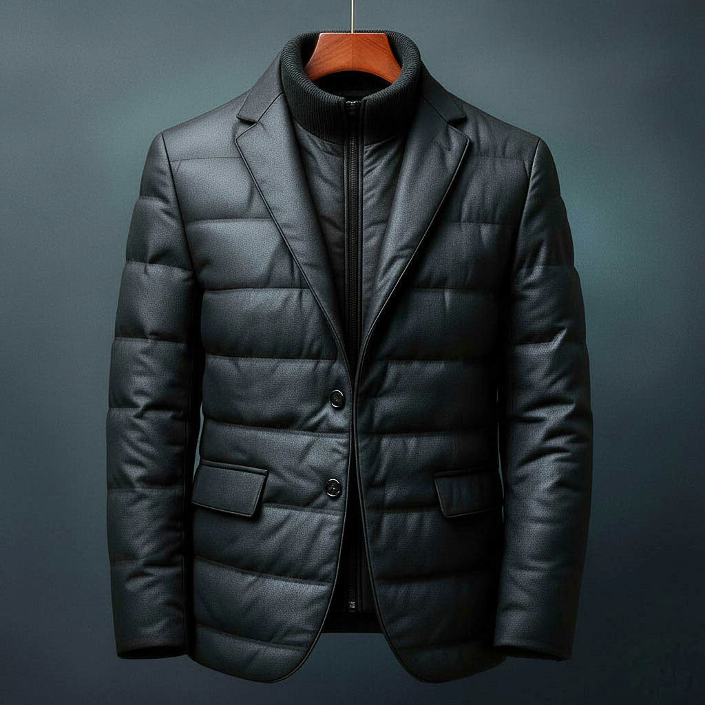 Refined versatile relaxed jacket for men | Theron -3