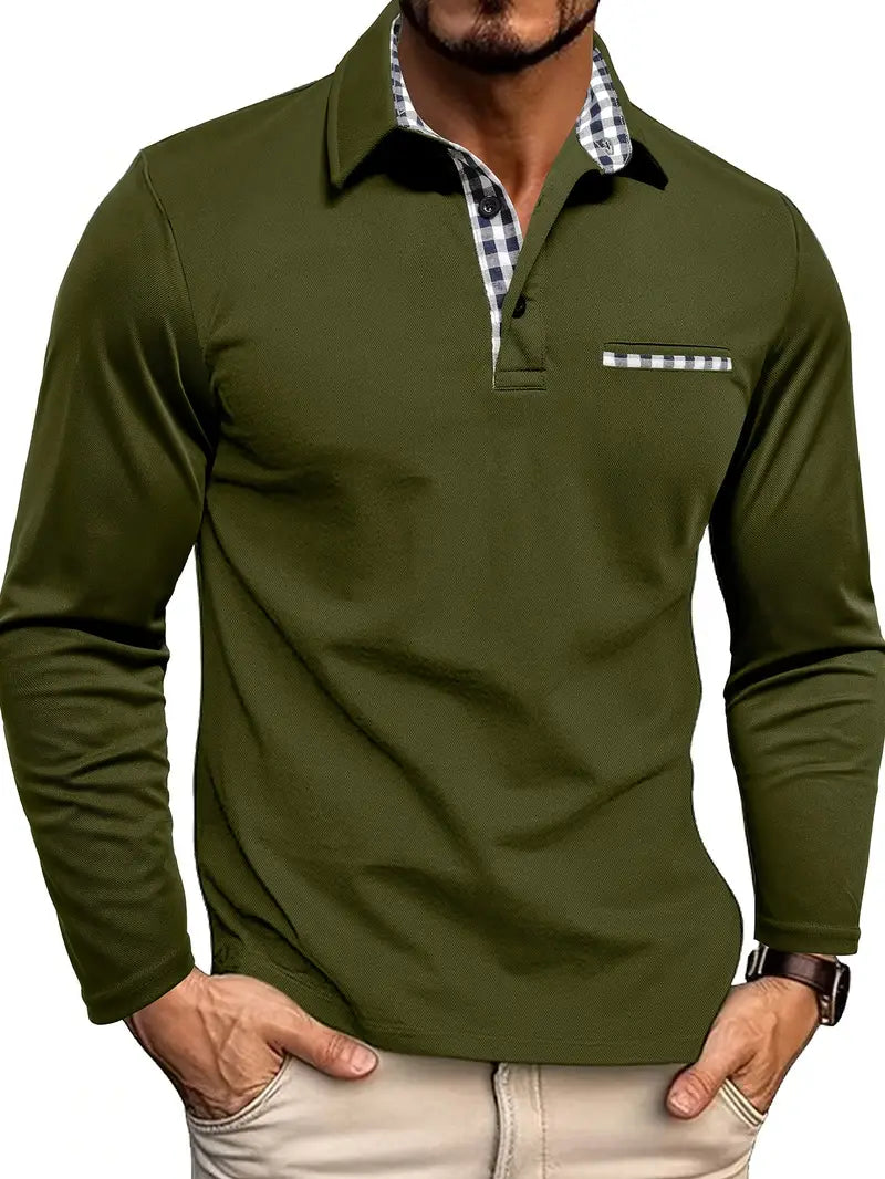 Classic refined everyday polo shirt for men | Reynald -3