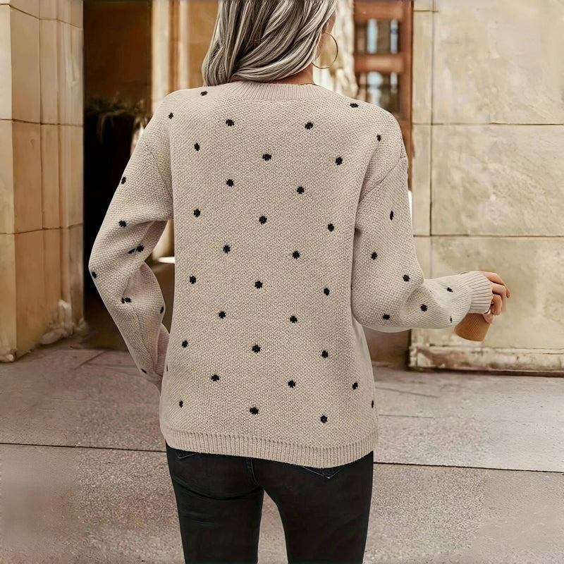 Classic knit ribbed jumper for women | Lunette -8