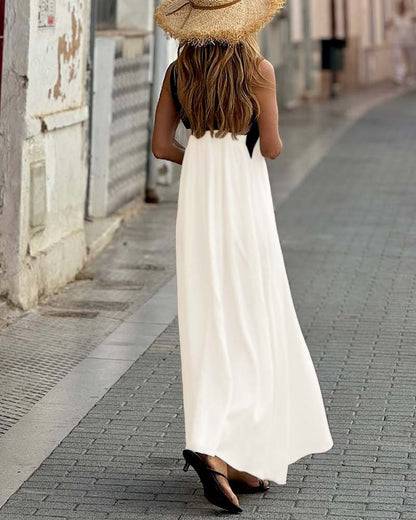 Flowy everyday relaxed dress for women | Millen -12