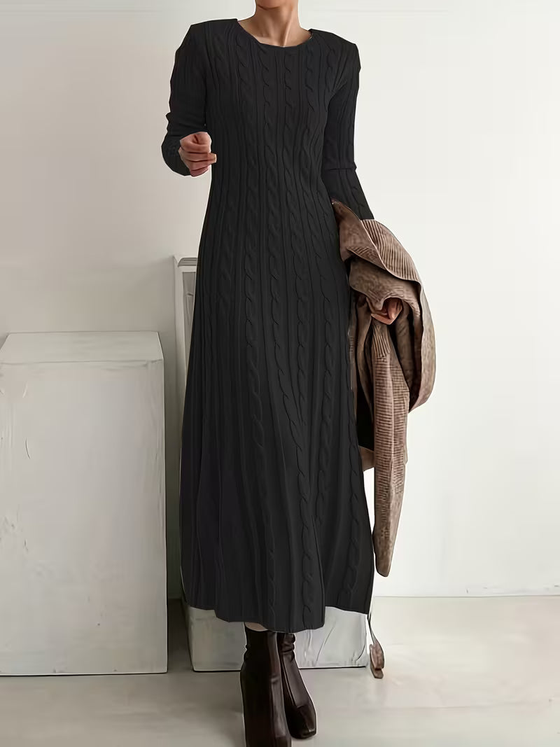 Elegant everyday relaxed maxi dress for women | Vanessa -2