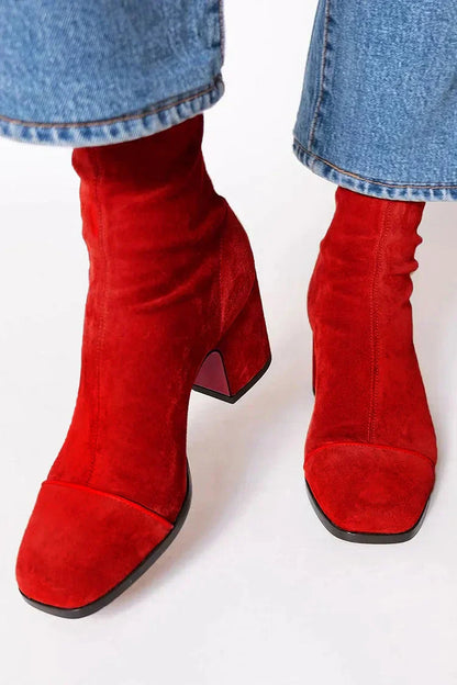 Classic rugged leather boots for women | Aria -3