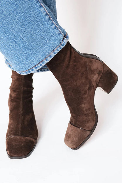 Classic rugged leather boots for women | Aria -2