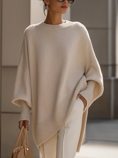 Classic cosy relaxed jumper for women | Clare -2