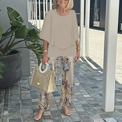 Matching versatile relaxed co-ord set for women | Genevieve -4