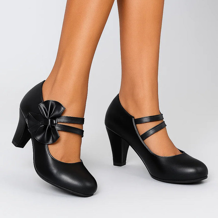 Refined statement everyday heels for women | BELLA -11