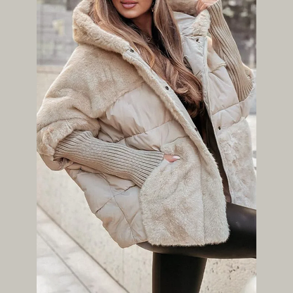 Classic refined casual bomber jacket for women | Hester -3