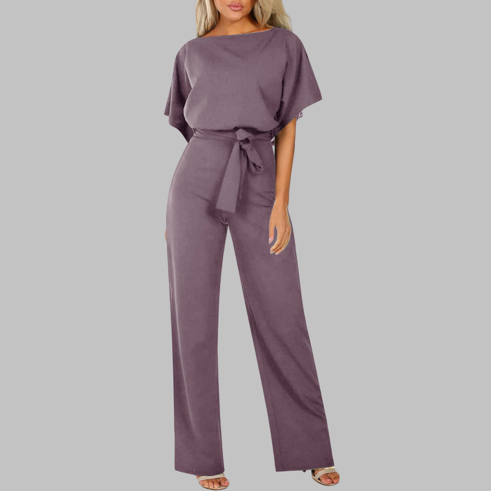 Elegant feminine relaxed jumpsuit for women | Wannon -1
