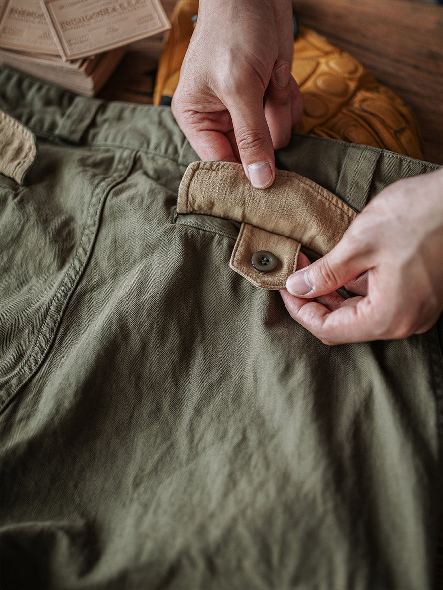 Classic utility everyday cargo trousers for men | M-47 -10