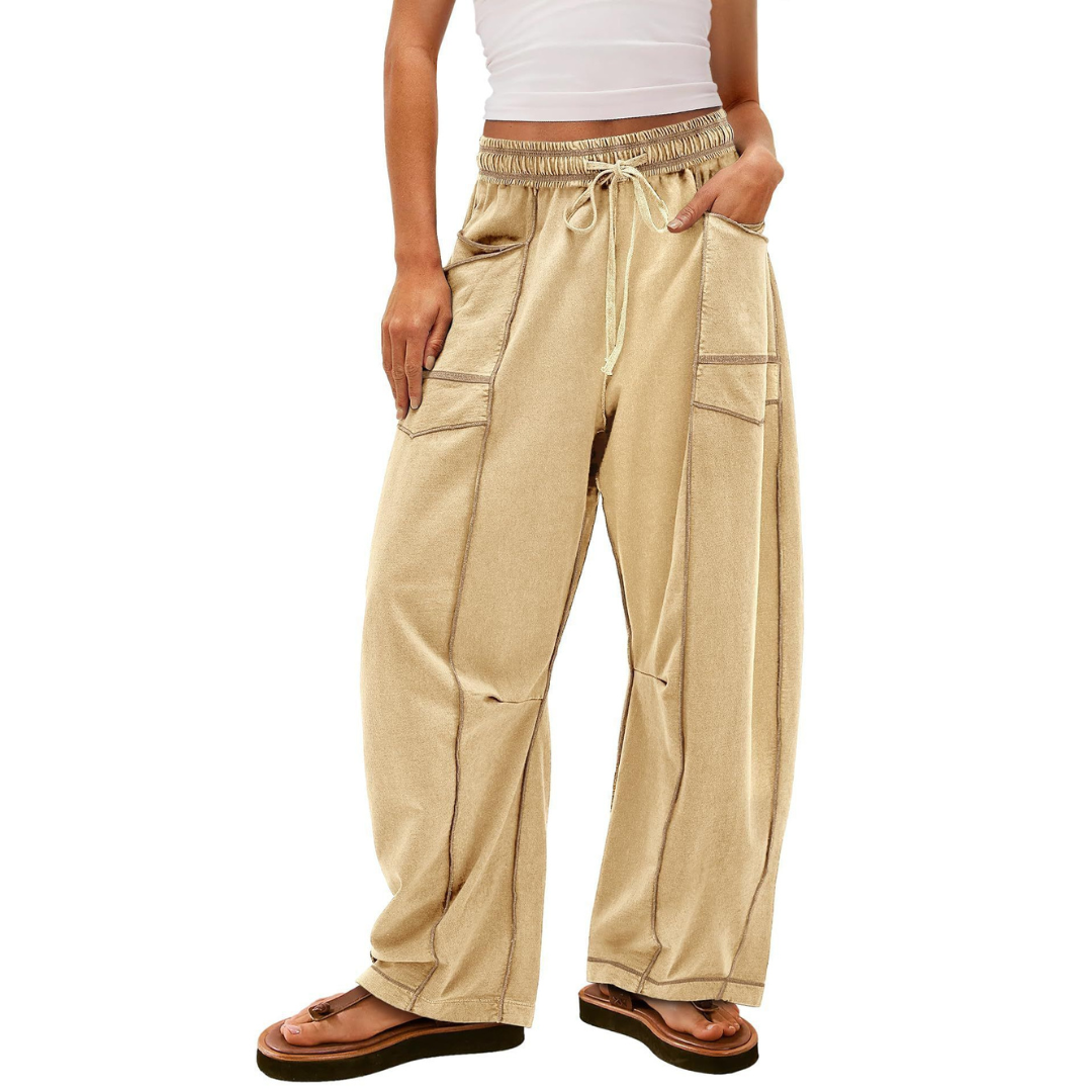Classic everyday relaxed trousers for women | AVANITA -10