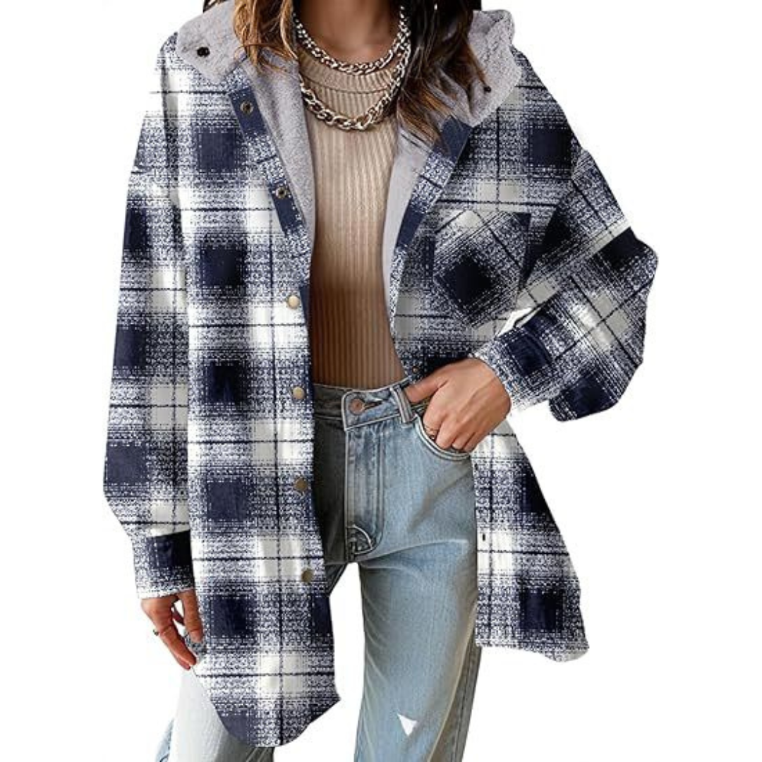 Refined versatile relaxed jacket for women | Tallulah -9
