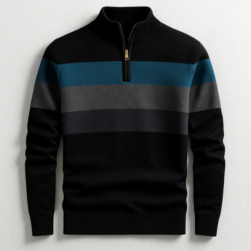Classic soft ribbed jumper for men | Lorven -2