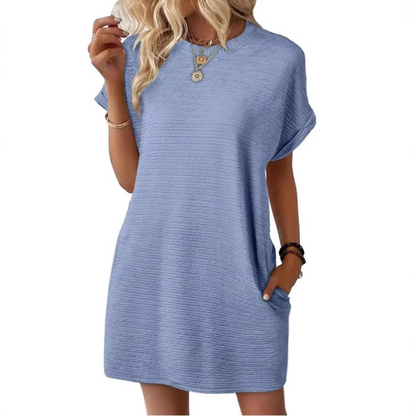 Classic everyday relaxed dress for women | EVASHA -11