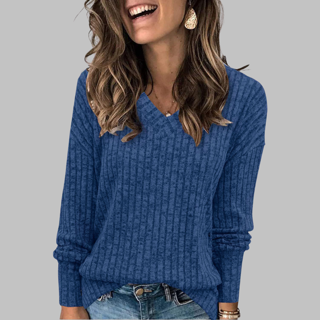 Soft everyday relaxed top for women | Deri -3