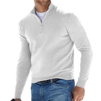 Soft relaxed knit jumper for men | Harris -4