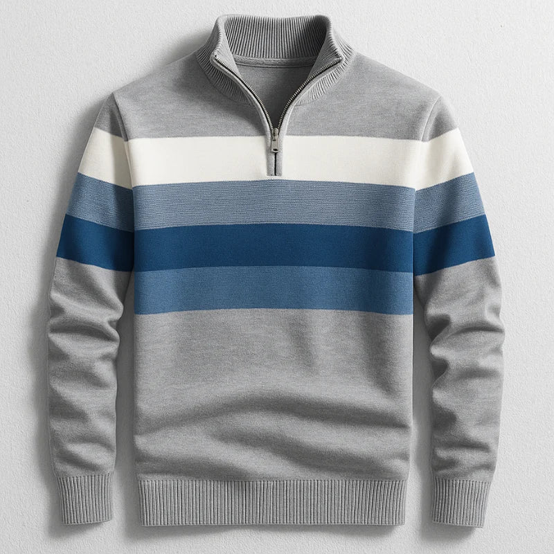Classic soft ribbed jumper for men | Lorven -3