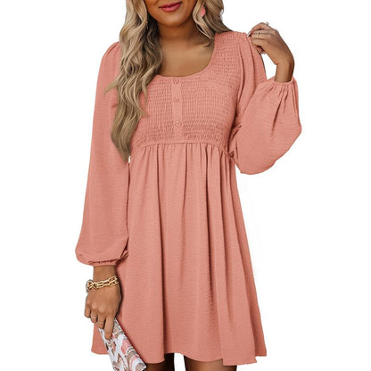 Classic everyday relaxed dress for women | Harper -7