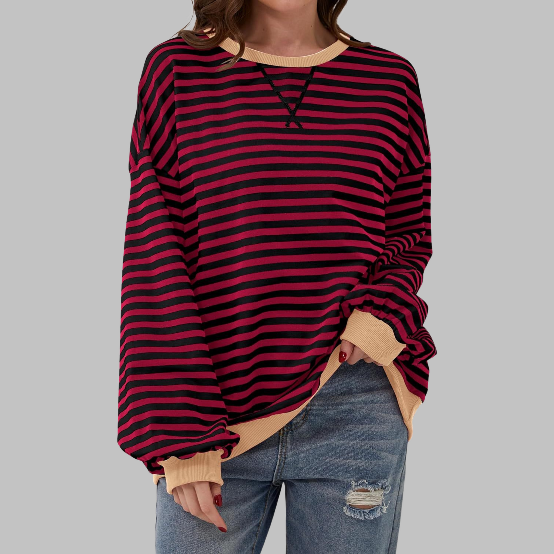 Classic everyday relaxed t-shirt for women | Luka -11