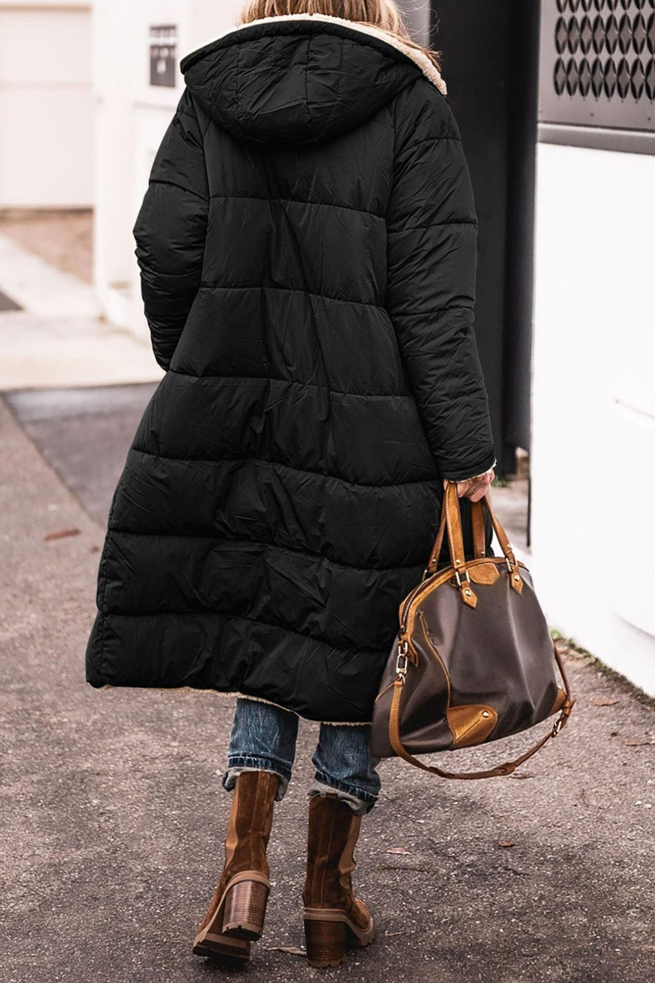 Elegant tailored insulated coat for women | Sasha -4