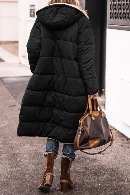 Elegant tailored insulated coat for women | Sasha -4