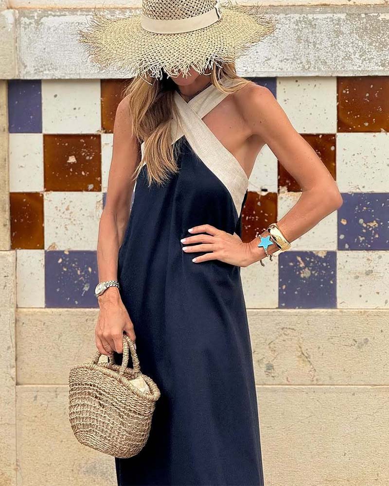 Flowy everyday relaxed dress for women | Millen -5