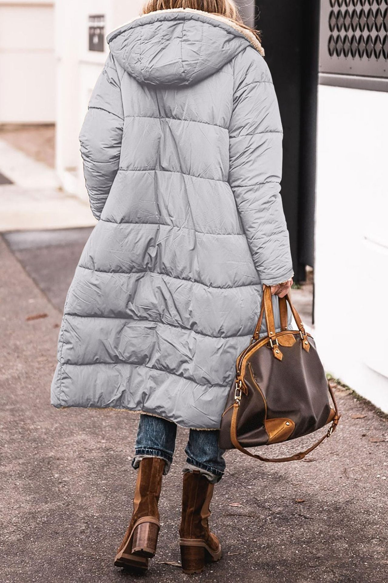 Elegant tailored insulated coat for women | Sasha -14