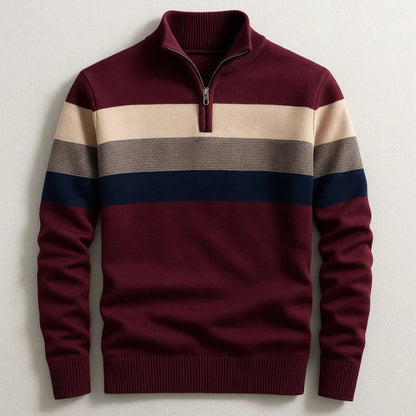 Classic soft ribbed jumper for men | Lorven -5