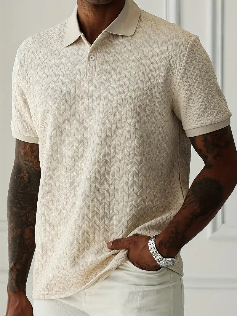 Smart everyday relaxed polo shirt for men | Ellison -2