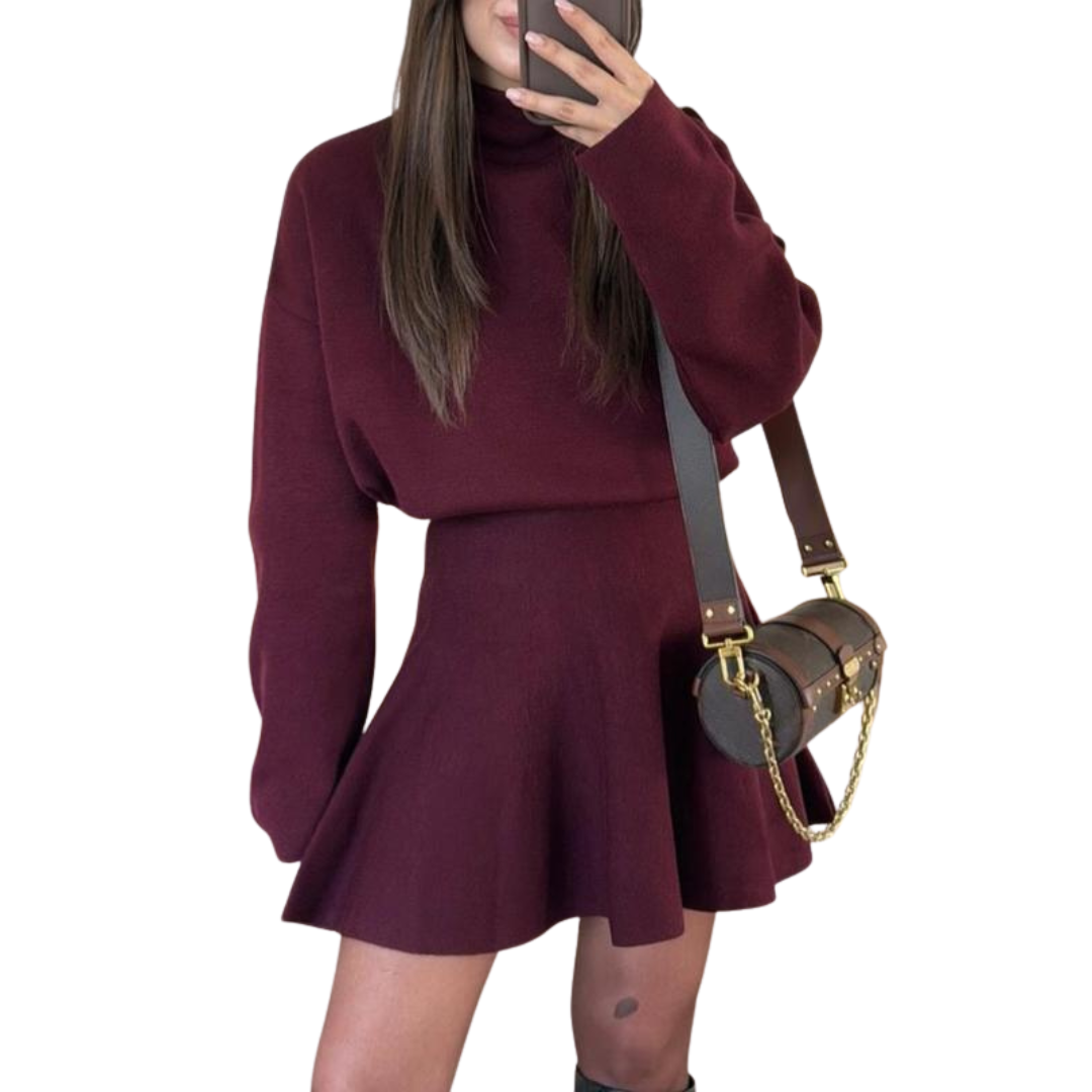 Elegant flowy everyday dress for women | Phoebe -1