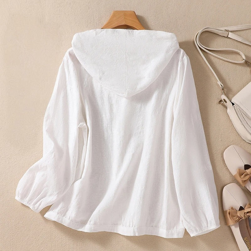 Classic soft relaxed hoodie for women | Miri -3