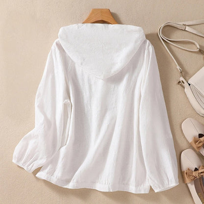 Classic soft relaxed hoodie for women | Miri -3
