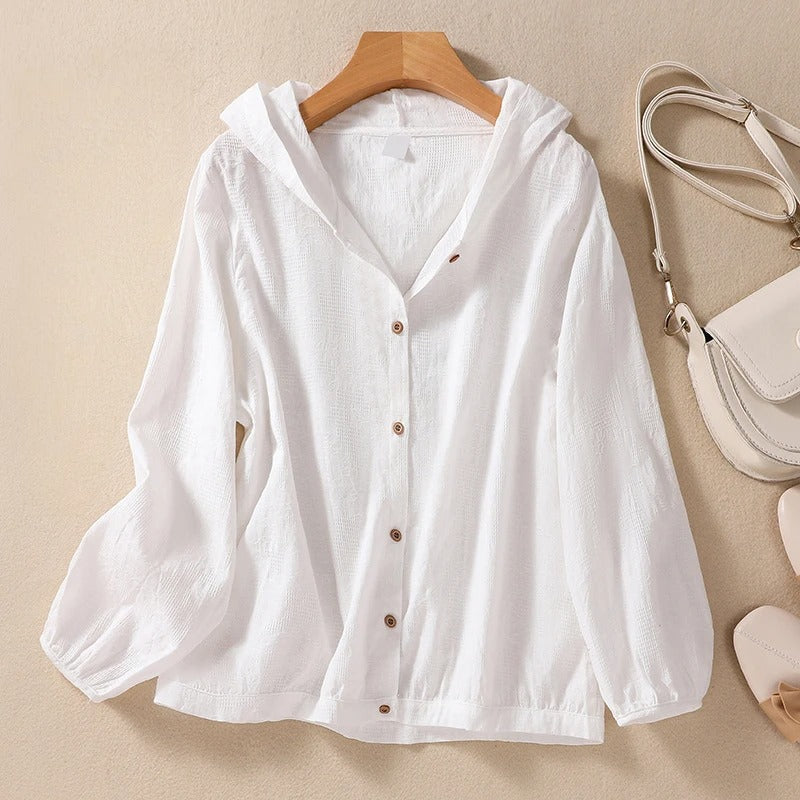 Classic soft relaxed hoodie for women | Miri -1