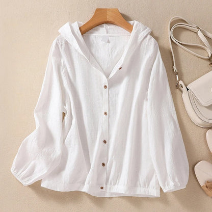 Classic soft relaxed hoodie for women | Miri -1