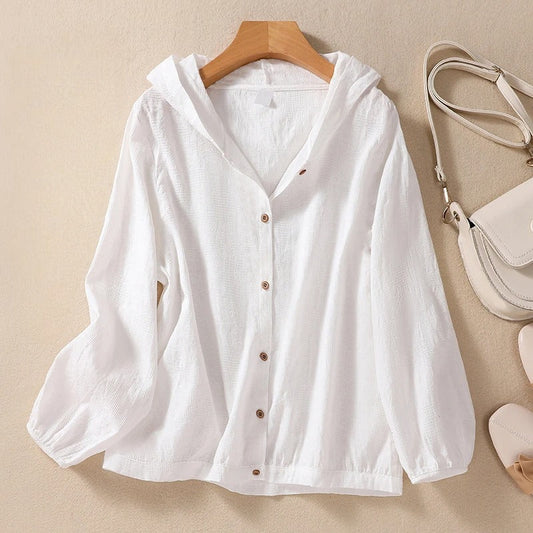 Classic soft relaxed hoodie for women | Miri -1