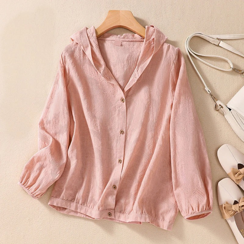 Classic soft relaxed hoodie for women | Miri -5