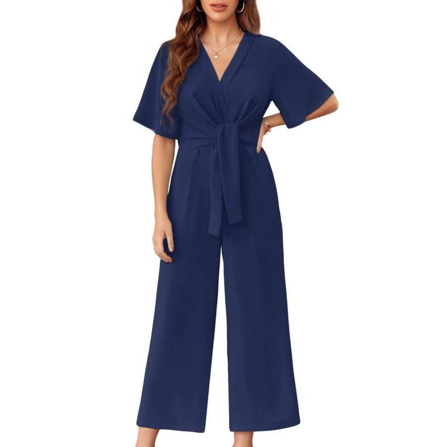 Classic elegant feminine jumpsuit for women | GABRIELLA -3